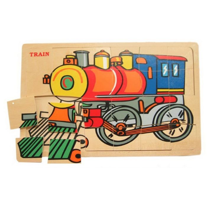 Train Jigsaw Puzzle (Ages 3+)