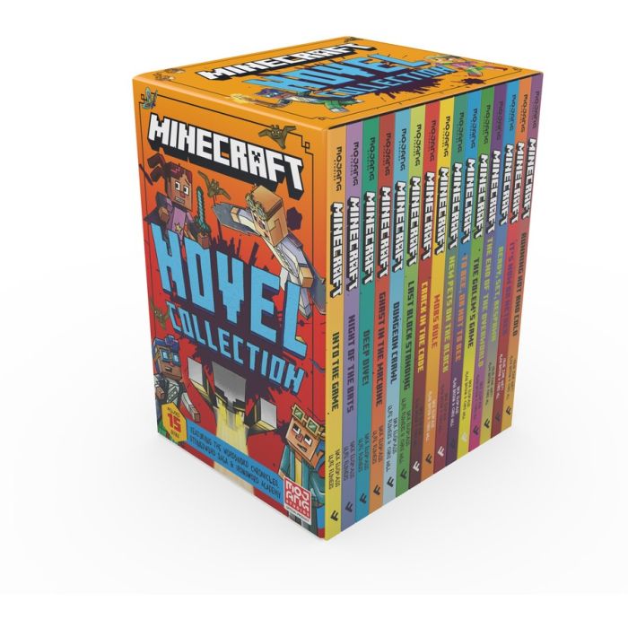 Minecraft Novel Collection 15 Book Slipcase