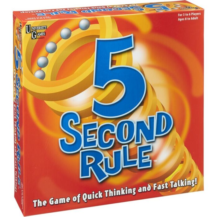 5 Second Rule Board Game (Ages 8+)