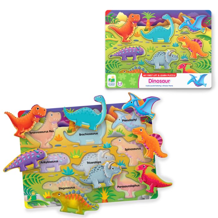 My First Lift & Learn Dinosaurs Puzzle (Ages 2-5)