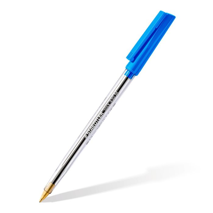 Blue pen - Staedtler ballpoint pen stick 430 medium
