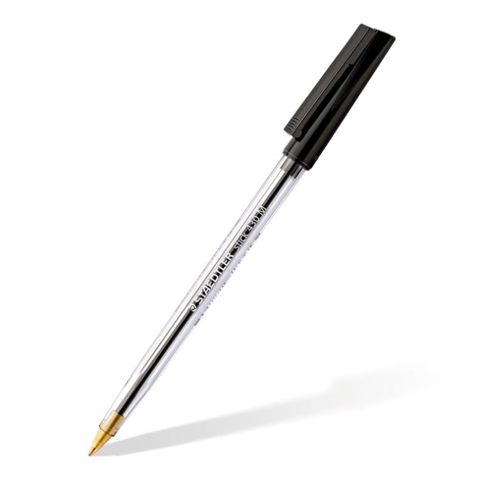 Black pen - Staedtler ballpoint pen stick 430 medium