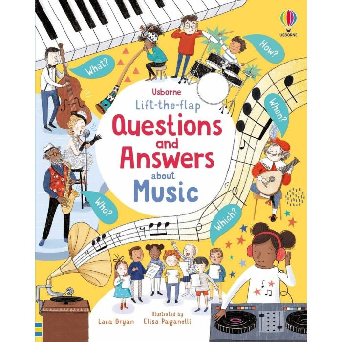 Lift-the-flap Questions and Answers: About Music