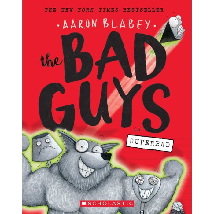 The Bad Guys #8: Superbad with Trading Cards (paperback)
