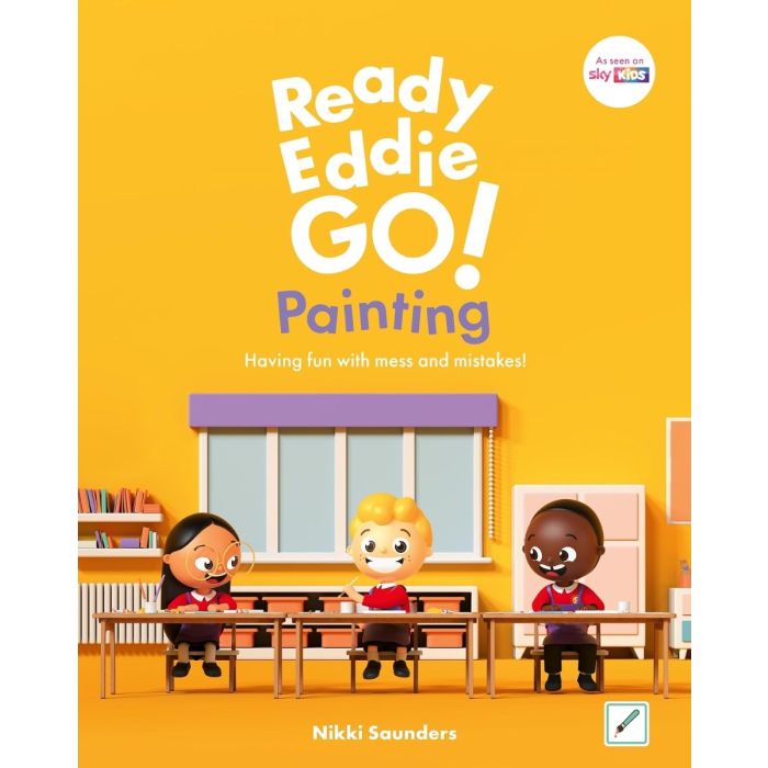 Ready Eddie Go! Painting: Having fun with mess and mistakes!