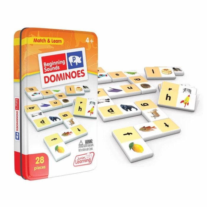 Beginning Sounds Dominoes JL492 (Ages 4+)