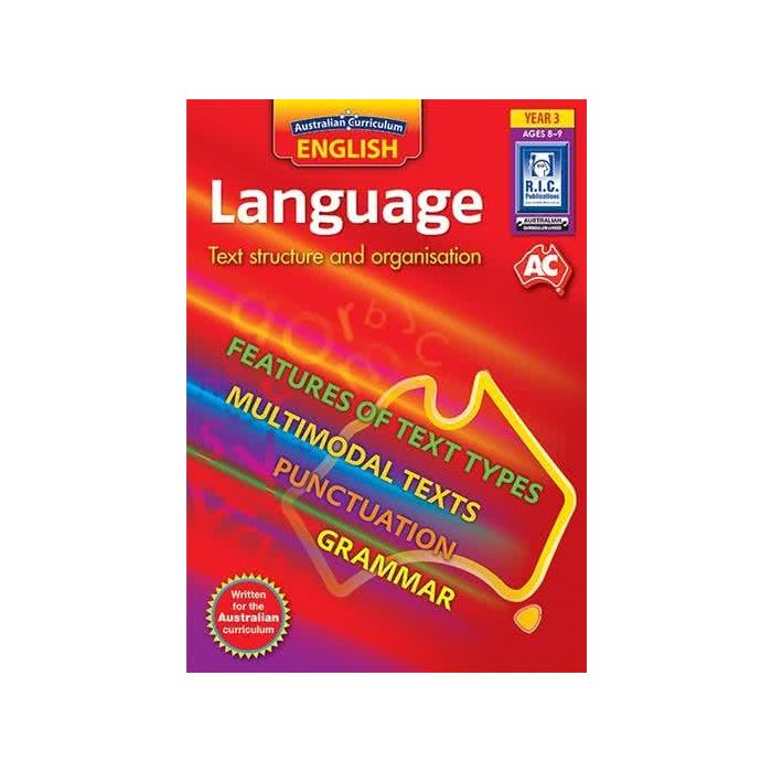 Language: Text Structure and Organisation Year 3 (Ages 8-9)