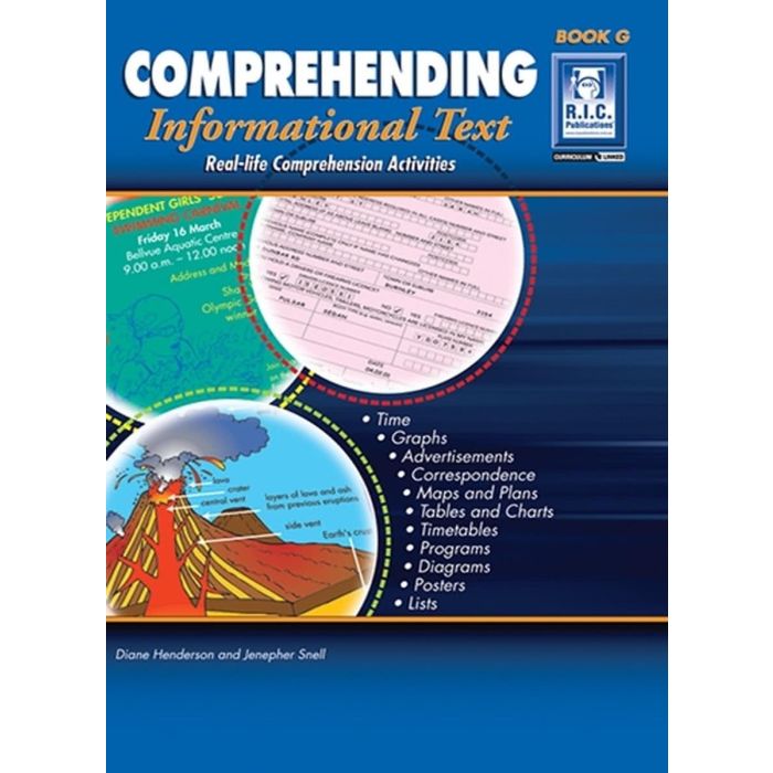 Comprehending Informational Text Book G (Ages 11+)