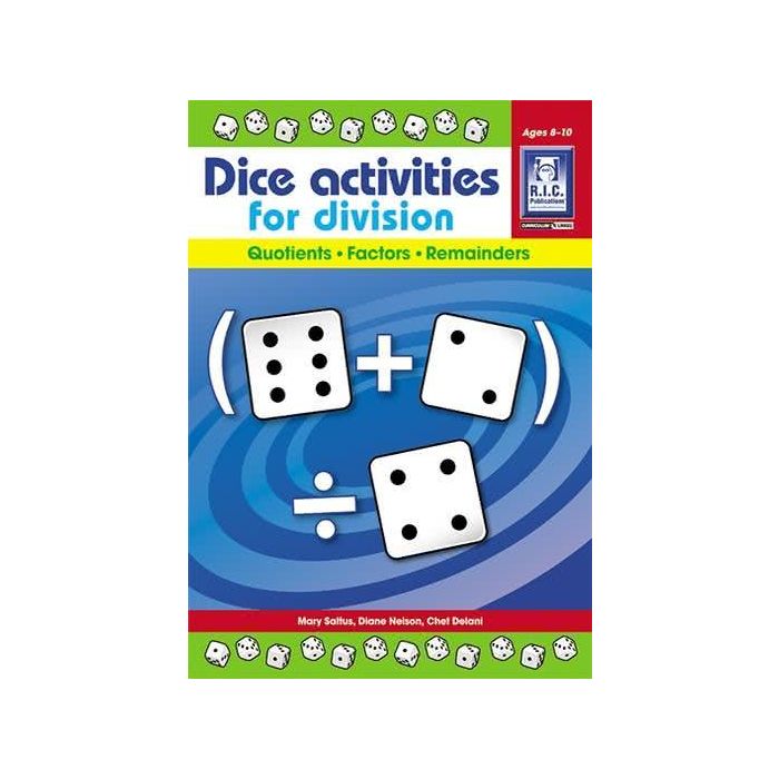 Dice Activities for Division (Ages 8-10)