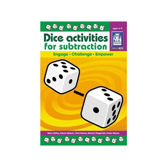Dice Activities for Subtraction (Ages 6-9)