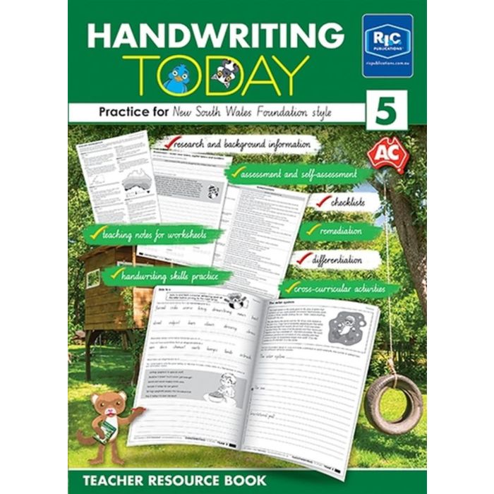 Handwriting Today: Practice for New South Wales Foundation Style Year 5
