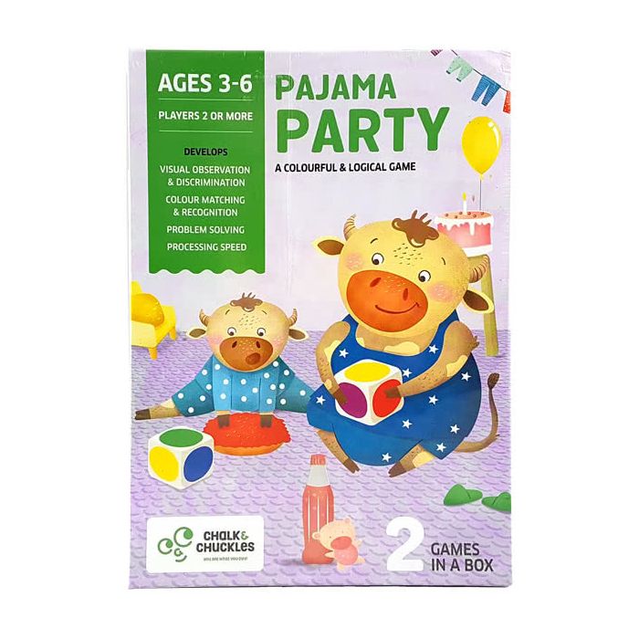 Pajama Party - A Colourful & Logical Game (Ages 3-6)