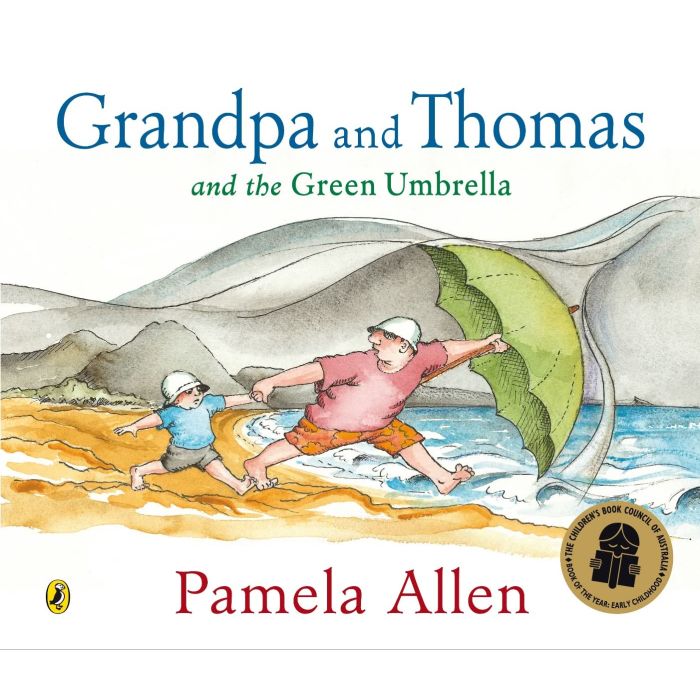 Grandpa and Thomas and the Green Umbrella