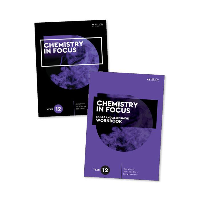 Chemistry in Focus Year 12 Student Book with 4 Access Codes and Skills & Assessment Workbook