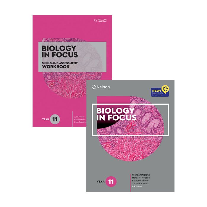 Biology in Focus Year 11 (2e) Student Book with Nelson MindTap and Skills & Assessment Workbook