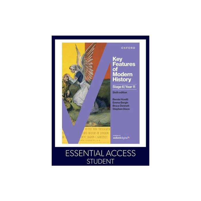 Key Features of Modern History Stage 6 Year 11 6e Essential Digital (Code Emailed)
