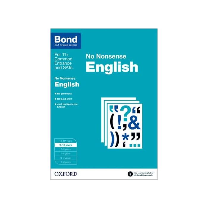 Bond: English: No Nonsense for 9 to 10 years
