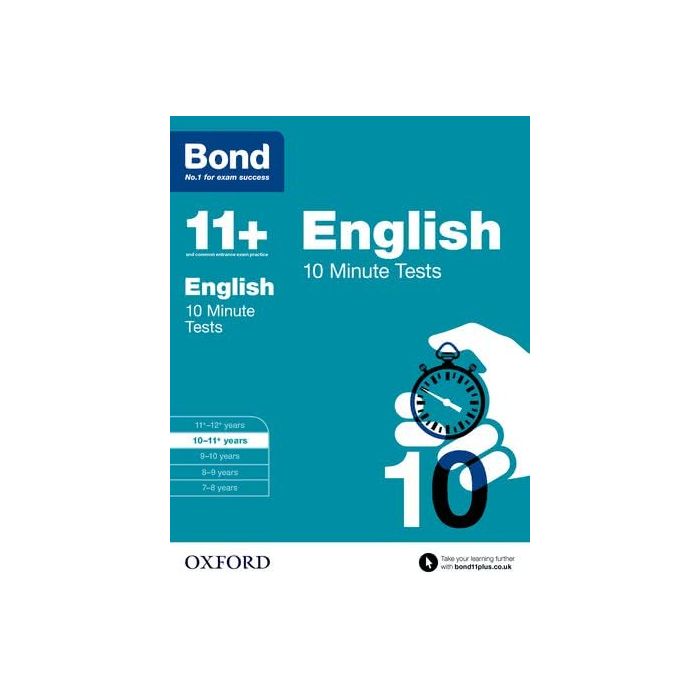 Bond 11+: English: 10 Minute Tests for 10 to 11+ years