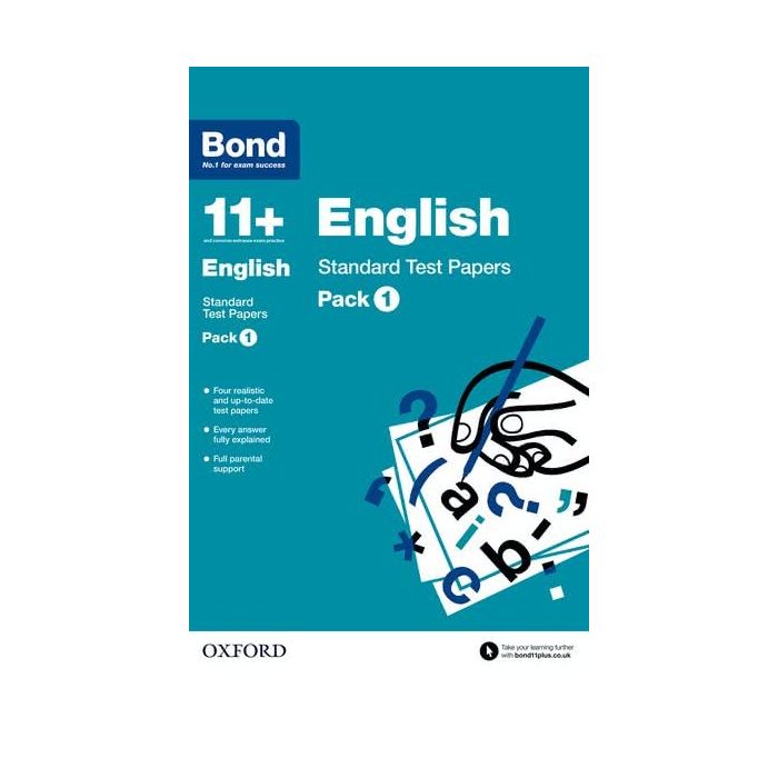 Bond 11+: English: Standard Test Papers Pack 1