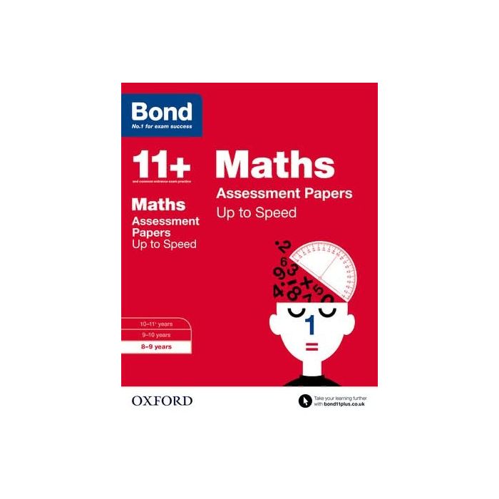 Bond 11+: Maths: Up to Speed Practice for 8 to 9 years
