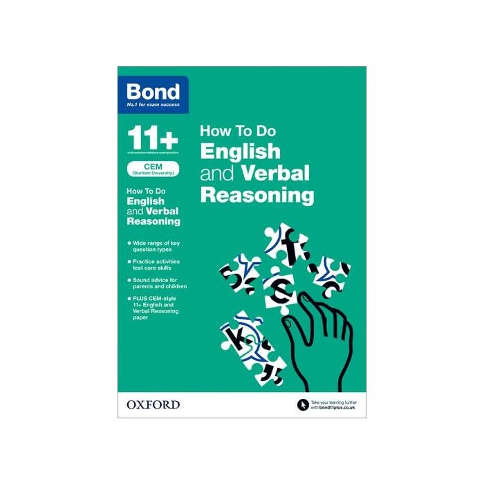 Bond 11+: CEM How to Do English and Verbal Reasoning