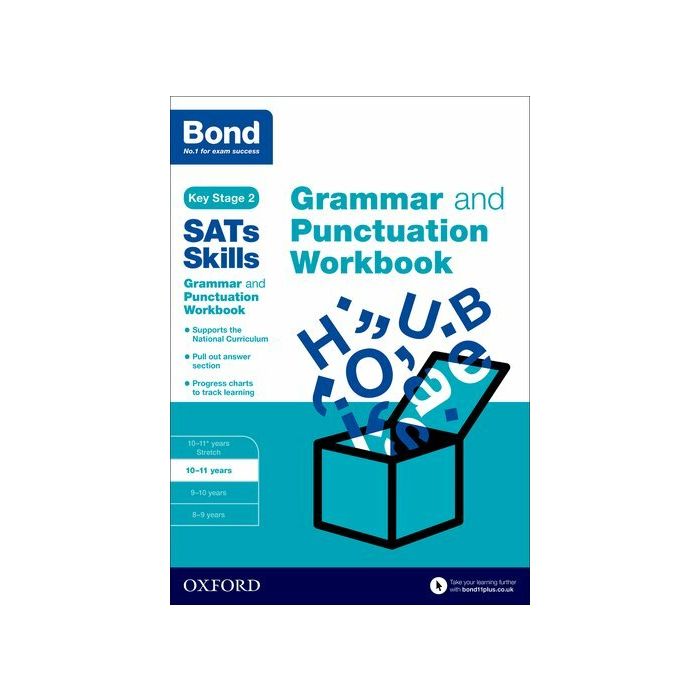 Bond SATs Skills: Bond Grammar and Punctuation 10-11 years Stretch (Pack of 15)
