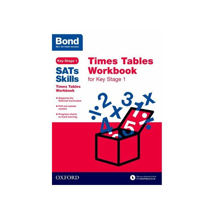 Bond SATs Skills: Times Tables for Key Stage 1 (Pack of 15)