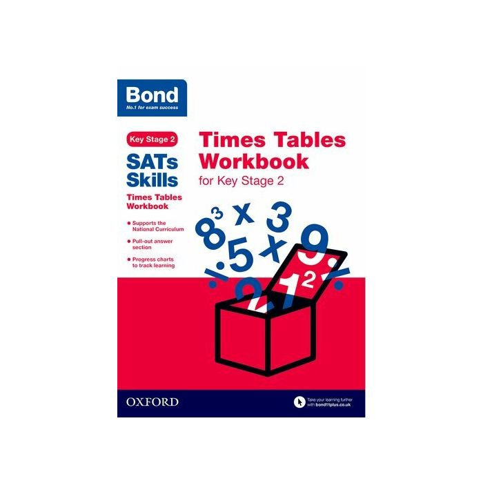 Bond SATs Skills: Times Tables for Key Stage 2 (Pack of 15)
