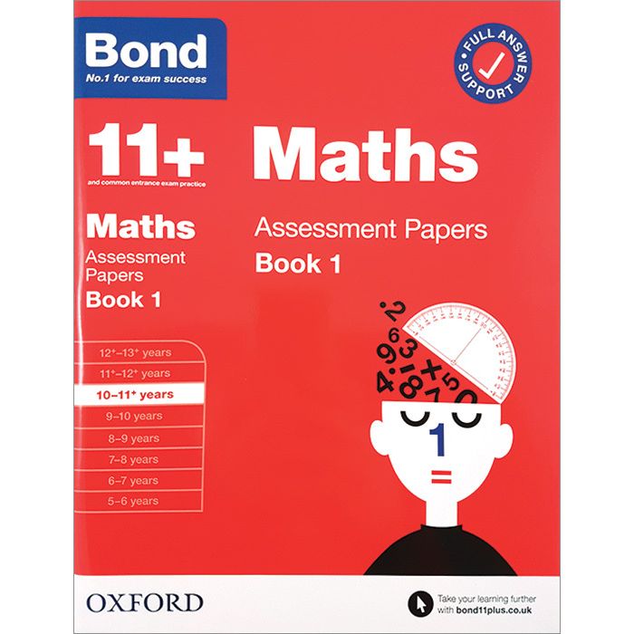 Bond 11+: Maths Assessment Papers for 10-11 yrs Book 1 (2020 Edition)
