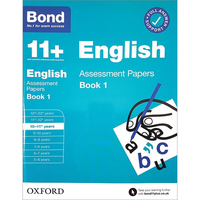 Bond 11+: English Assessment Papers for 10-11 yrs Book 1 (2020 Edition)