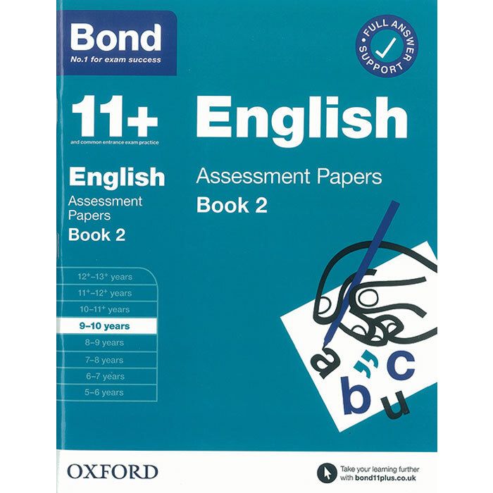 Bond 11+: English Assessment Papers for 9-10 yrs Book 2 (2020 Edition)