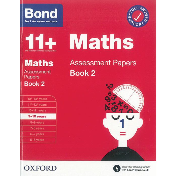 Bond 11+: Maths Assessment Papers for 9-10 yrs Book 2 (2020 Edition)