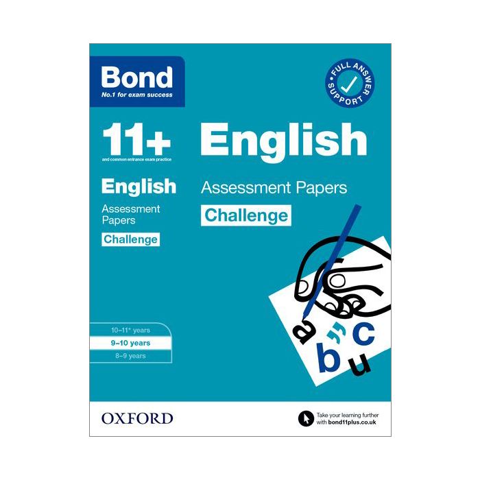 Bond 11+: English Challenge Assessment Papers for 9-10 yrs
