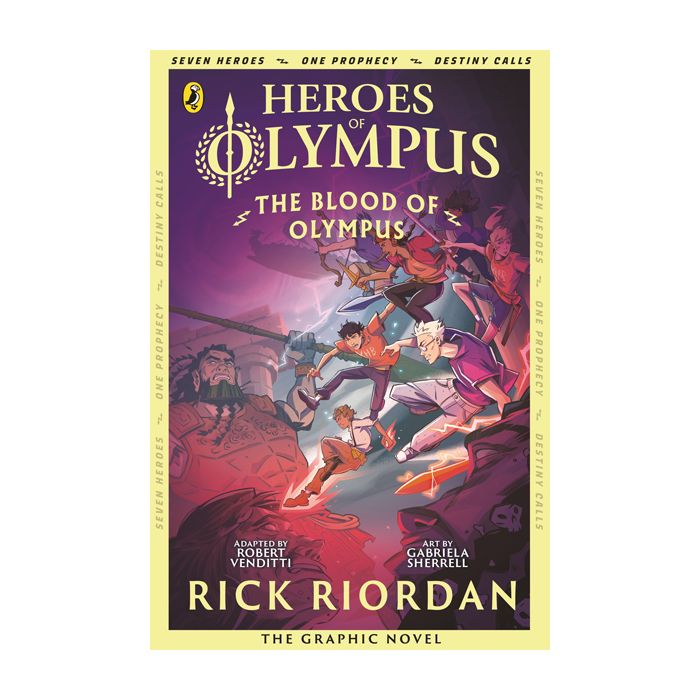 The Blood of Olympus: The Graphic Novel (Heroes of Olympus Book 5)