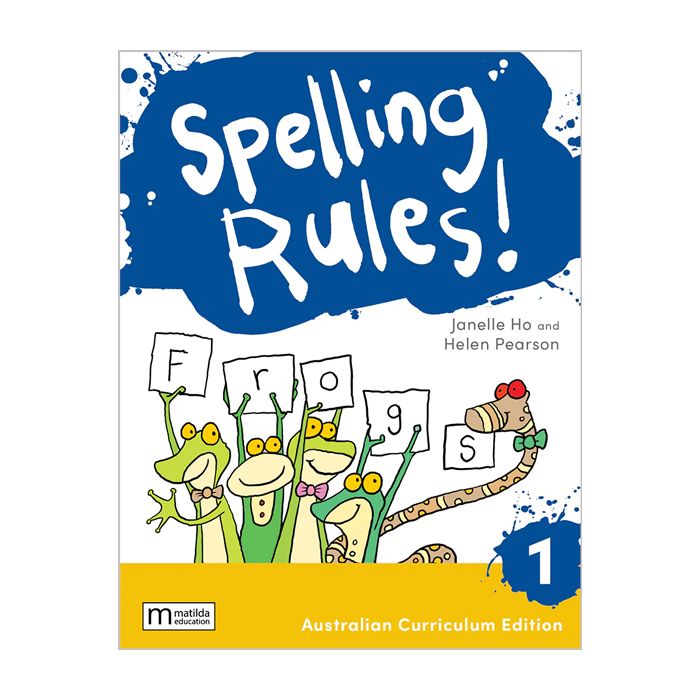 Spelling Rules! 1 Australian Curriculum, 3e