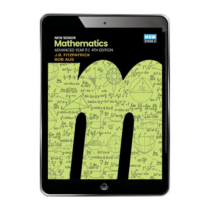 New Senior Mathematics Advanced Year 11, 4e eBook (Code Emailed)