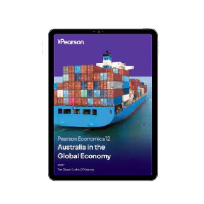 Pearson Economics 12: Australia in the Global Economy 2027 eBook (Code Emailed)