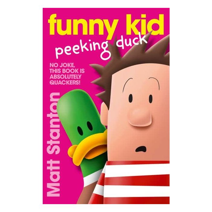 Funny Kid Peeking Duck (Funny Kid #7)