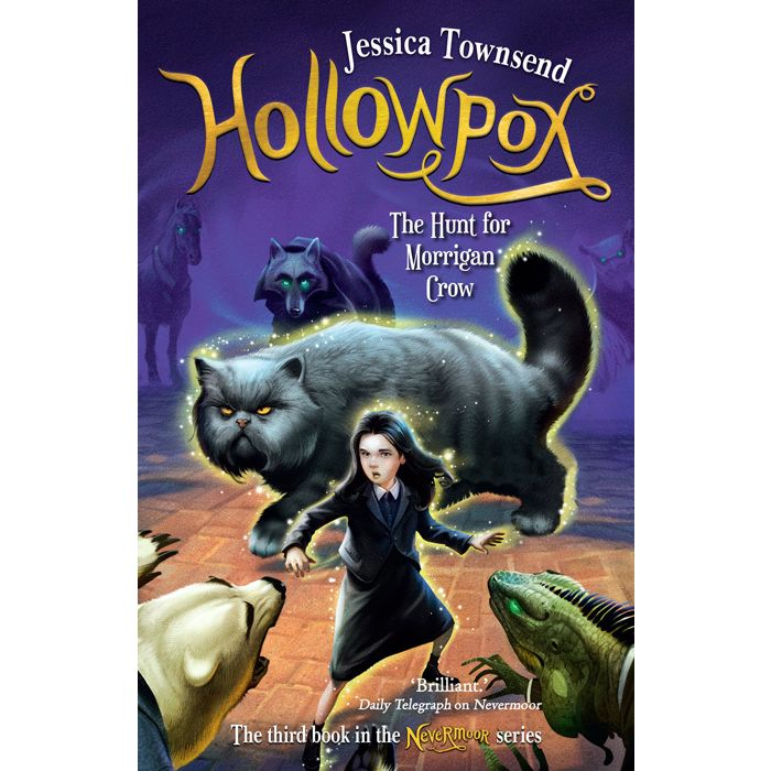 Hollowpox: The Hunt for Morrigan Crow (Nevemoor 3) (paperback)