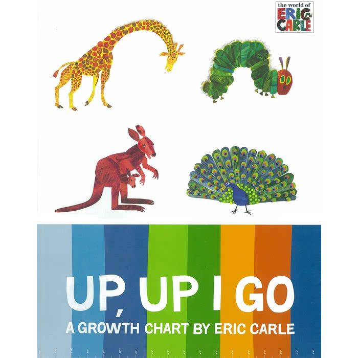 Up Up I Go: A Growth Chart by Eric Carle