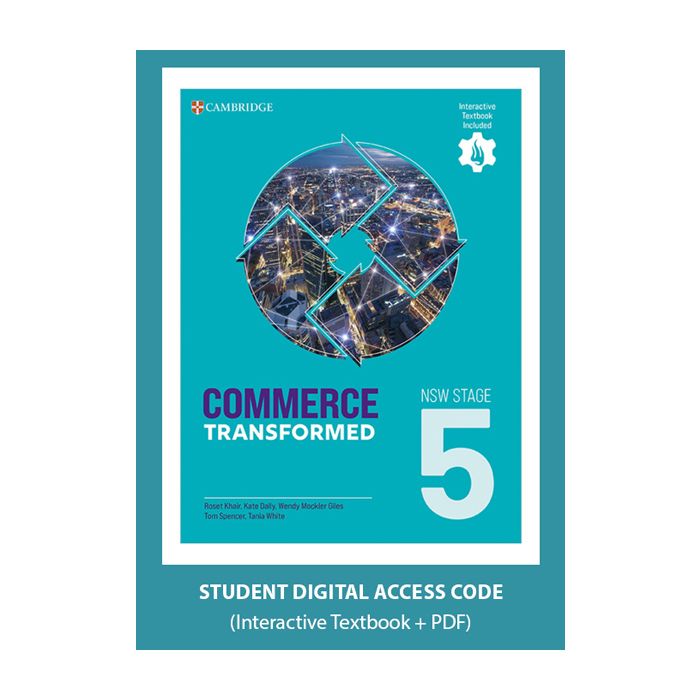 Commerce Transformed NSW Stage 5 Digital (Code Emailed)