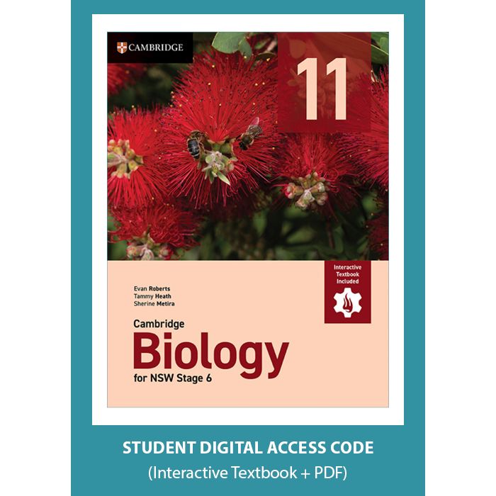 Cambridge Biology for NSW Stage 6 Year 11 Digital (Code Emailed)