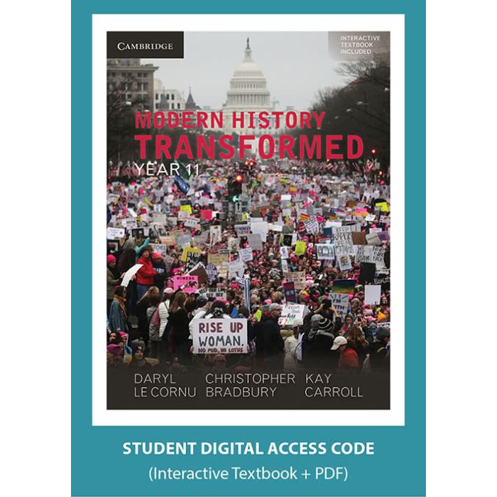Modern History Transformed Year 11 digital (Code Emailed)