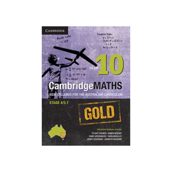 CambridgeMATHS GOLD NSW for AC Year 10 (print and digital)