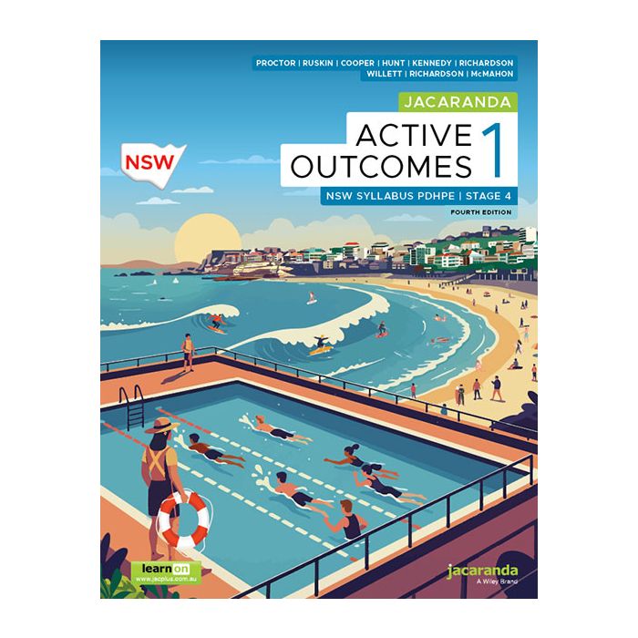 Jacaranda Active Outcomes 1 Stage 4 NSW Syllabus 4e learnON + Print