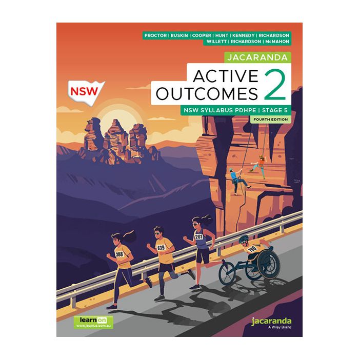 Jacaranda Active Outcomes 2 Stage 5 NSW Syllabus 4e learnON + Print