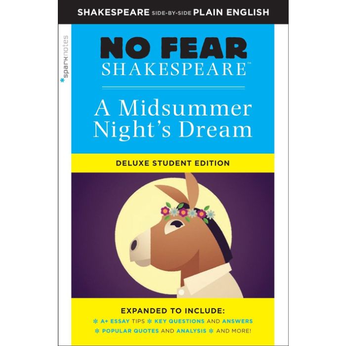 A Midsummer Night's Dream (No Fear Shakespeare Deluxe Student Edition)