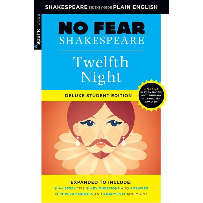 Twelfth Night (No Fear Shakespeare Deluxe Student Edition)