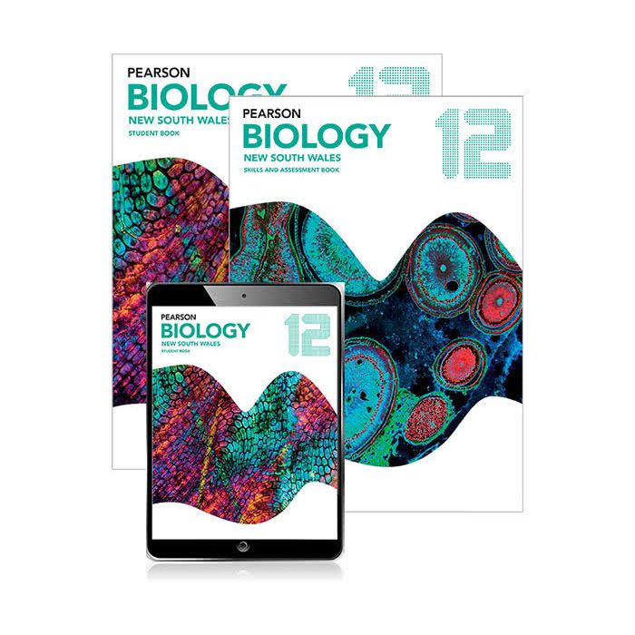 Pearson Biology 12 NSW (1e) Student Book, eBook and Skills & Assessment Book