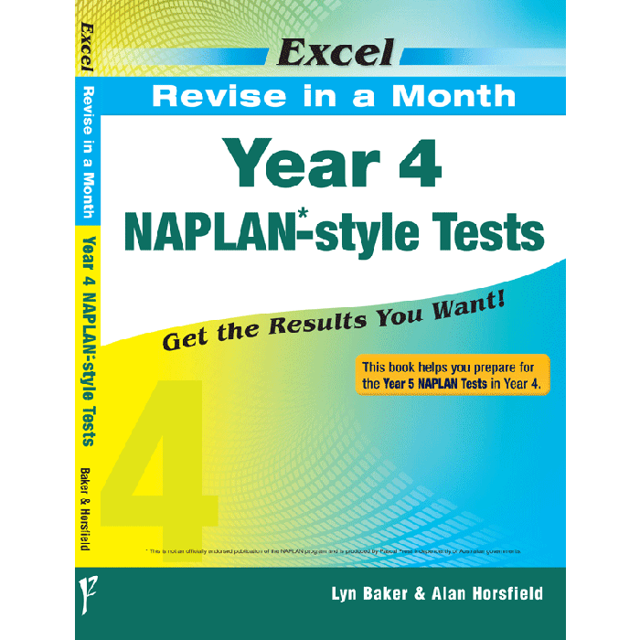 Excel Revise in a Month Year 4 NAPLAN*-style Tests